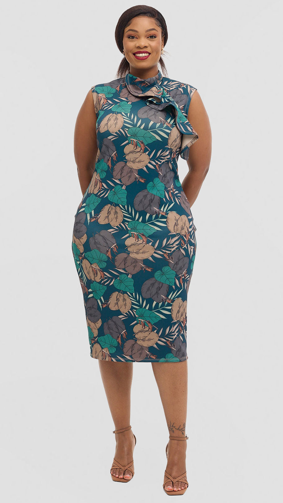 Rebecca Bodycon Dress - Green