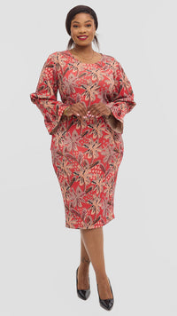 Raelyn Bodycon Dress - Red