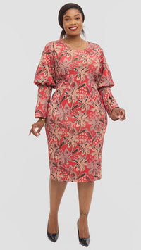 Raelyn Bodycon Dress - Red