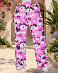 Millie Palazzo - Pink/White