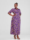 Lux Maxi Dress - Purple