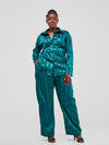 Cookie Pant Set - Emerald green