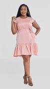 Michelle Shift Dress - Peach