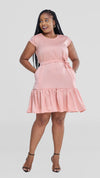Michelle Shift Dress - Peach