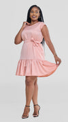 Michelle Shift Dress - Peach