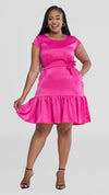 Meredith Shift Dress - Pink