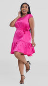 Meredith Shift Dress - Pink