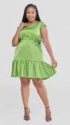 Mercy Shift Dress - Jungle Green