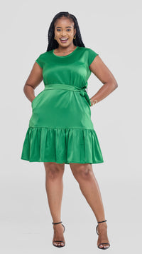 Melody Shift Dress - Green