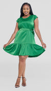 Melody Shift Dress - Green