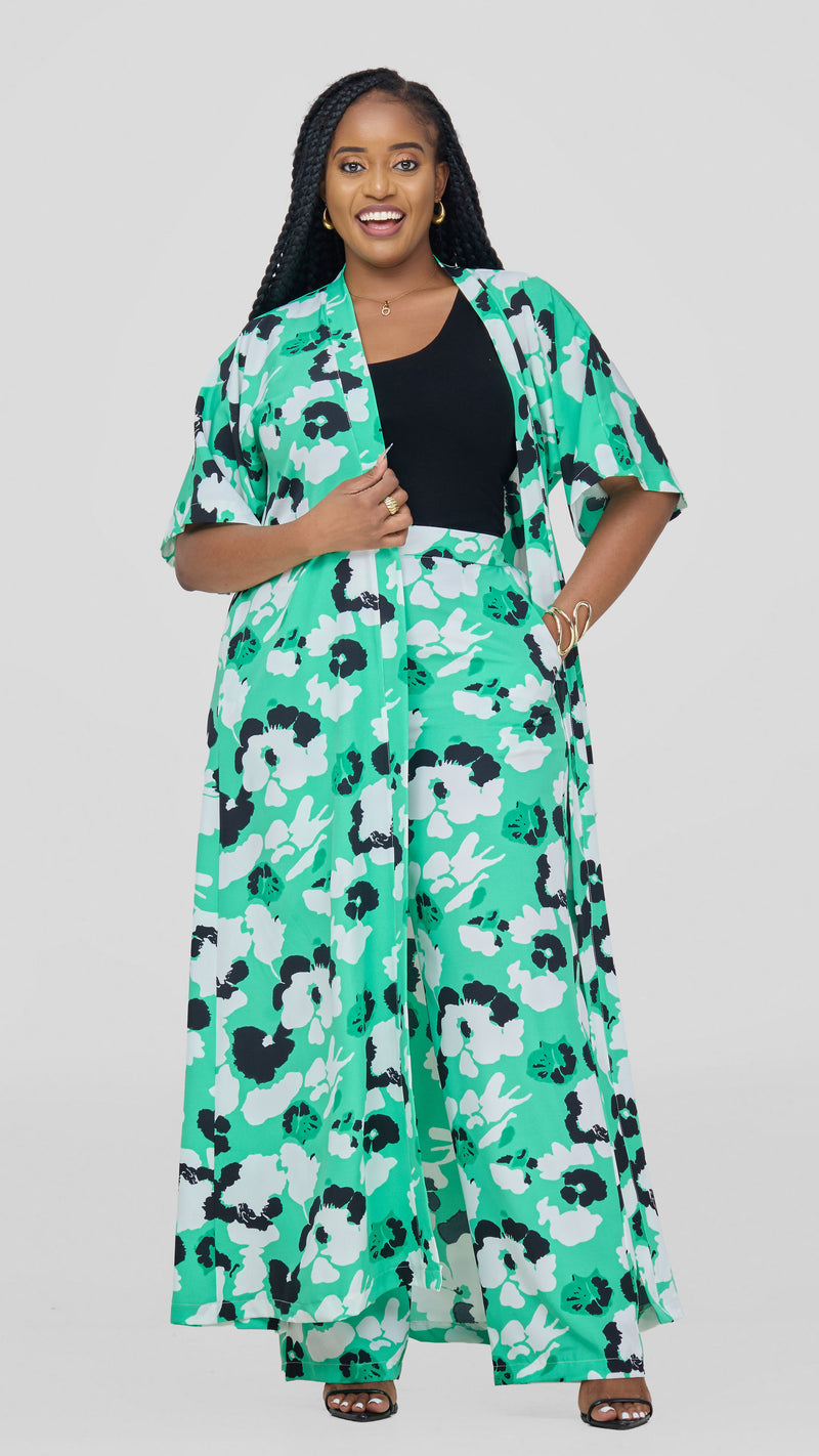 Molly Mira 2pc set - Green/White