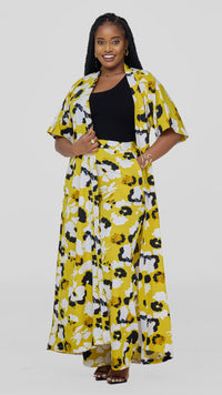 Monroe Miracle 2pc set - Yellow /White