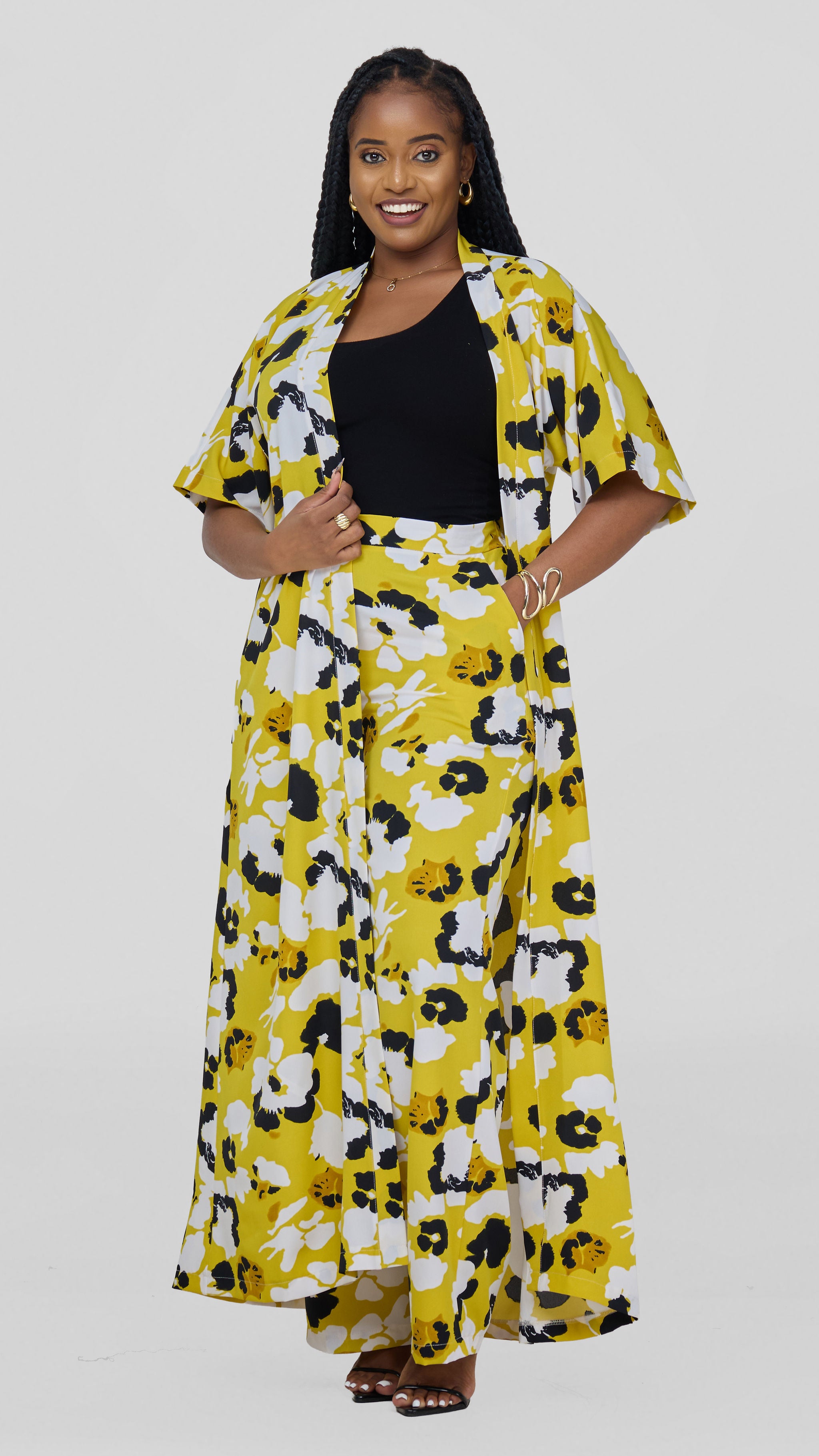 Monroe Miracle 2pc set - Yellow /White