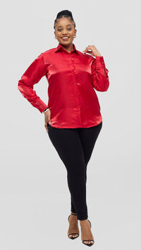 Lisa Blouse - Red
