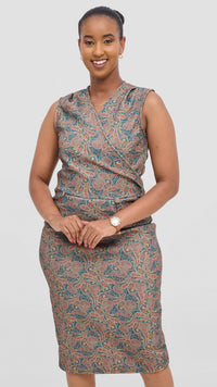 Hope Bodycon Dress-Multicoloured