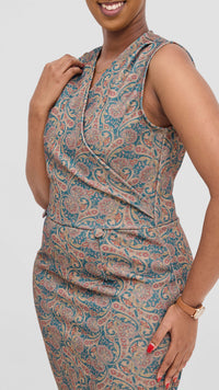 Hope Bodycon Dress-Multicoloured