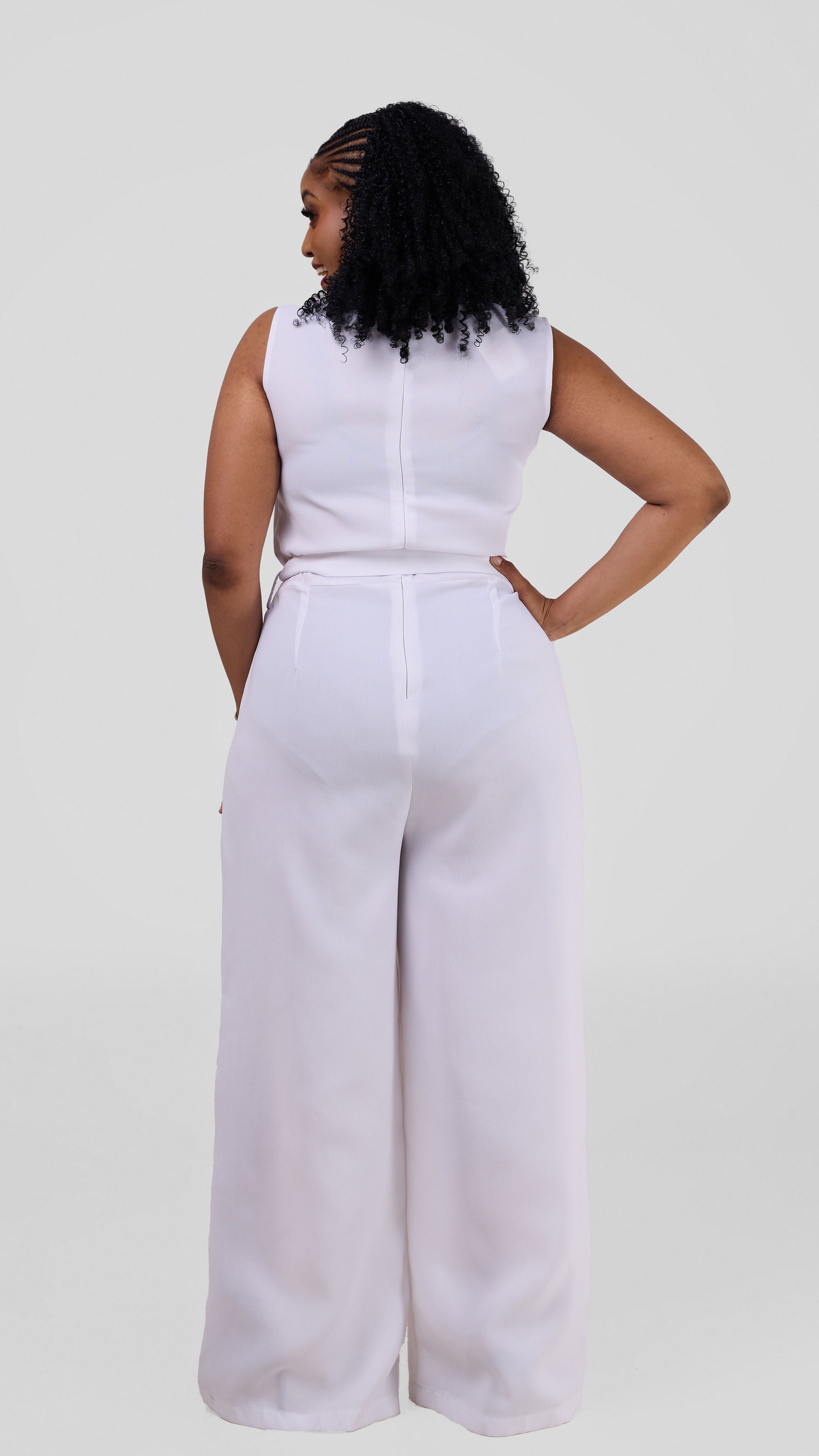 Margaret Jumpsuit - White