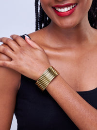 Angelique Bangle - (Brass)+Polisher