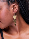 Elekta Loop Earring - (Brass) + Polisher