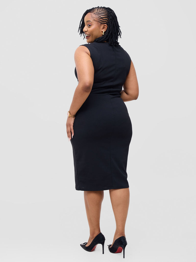 Estella Bodycon Dress - Black