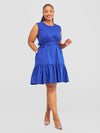 Eliza Shift Dress - Blue