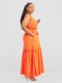 Ella Maxi Dress - Orange