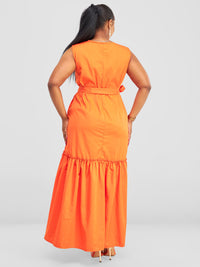 Ella Maxi Dress - Orange