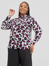 Asaroyoma Blouse-Black/Purple