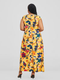 Ellen Maxidress-Yellow