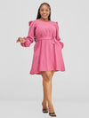 Charlotte Shift Dress-Light Pink