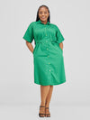 Dylah Shirtdress-Green