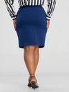 Dasana Midi Skirt-Navy Blue