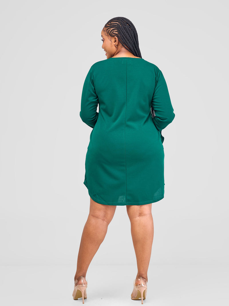 Barbra Shift Dress - Green