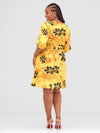 Dinah Shift Dress - Mustard / Yellow