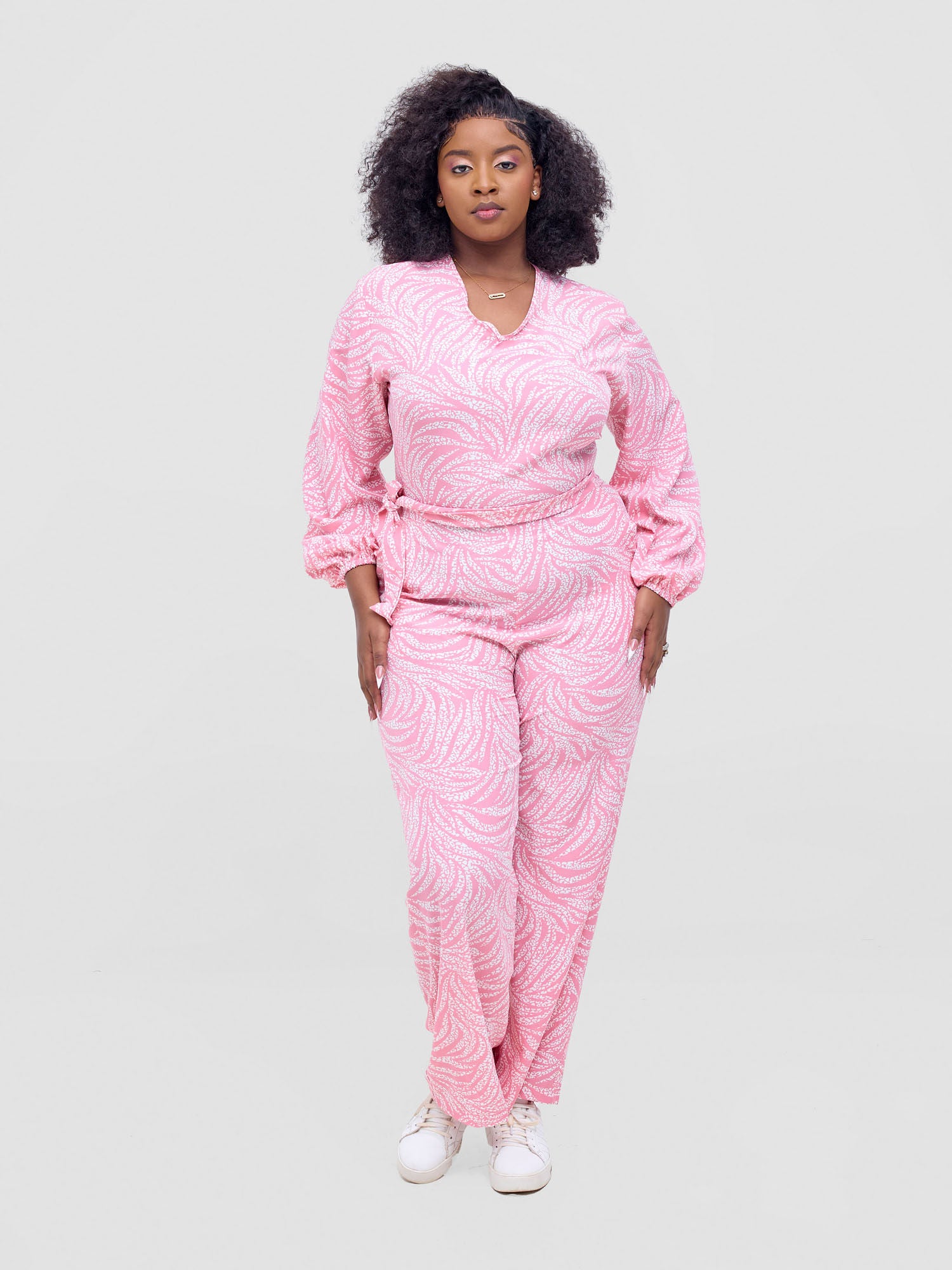 Tejumola Jumpsuit-Pink