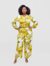 Theodore Jumpsuit-Yellow