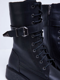 Beautiful and Comfortable Ankle Boots Martin - Black