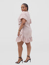 Jurnee Shirt Dress - Beige