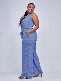 Cherop Jumpsuit - Sky Blue