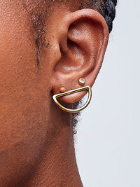 Ada Earrings - (Brass)+Polisher