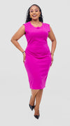 Ada Bodycon Dress-Pink