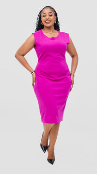 Ada Bodycon Dress-Pink