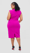 Ada Bodycon Dress-Pink