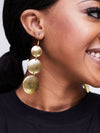 Achieng Earrings -( Brass)+Polisher