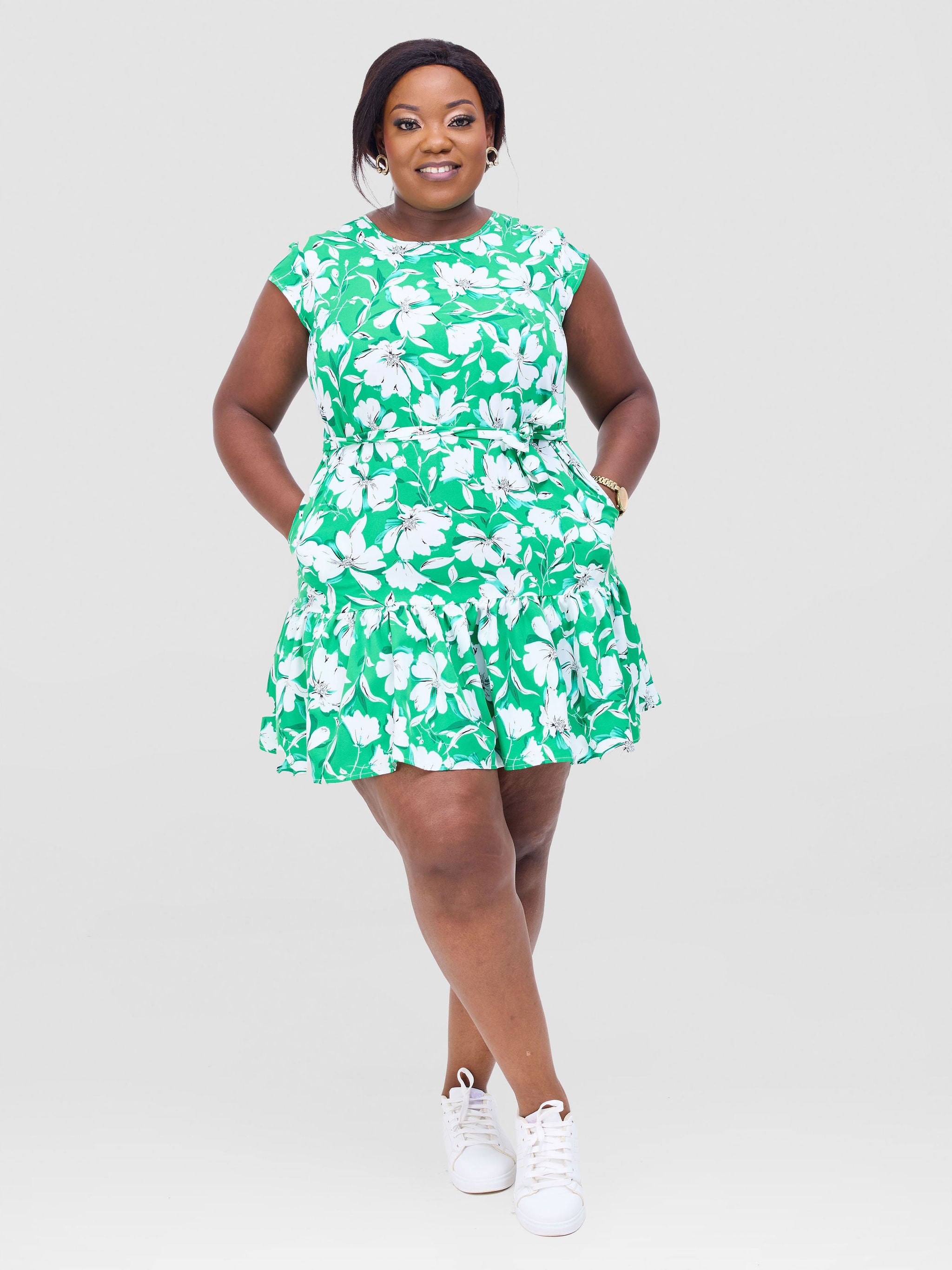 Ugoulo Shirt Dress - Green