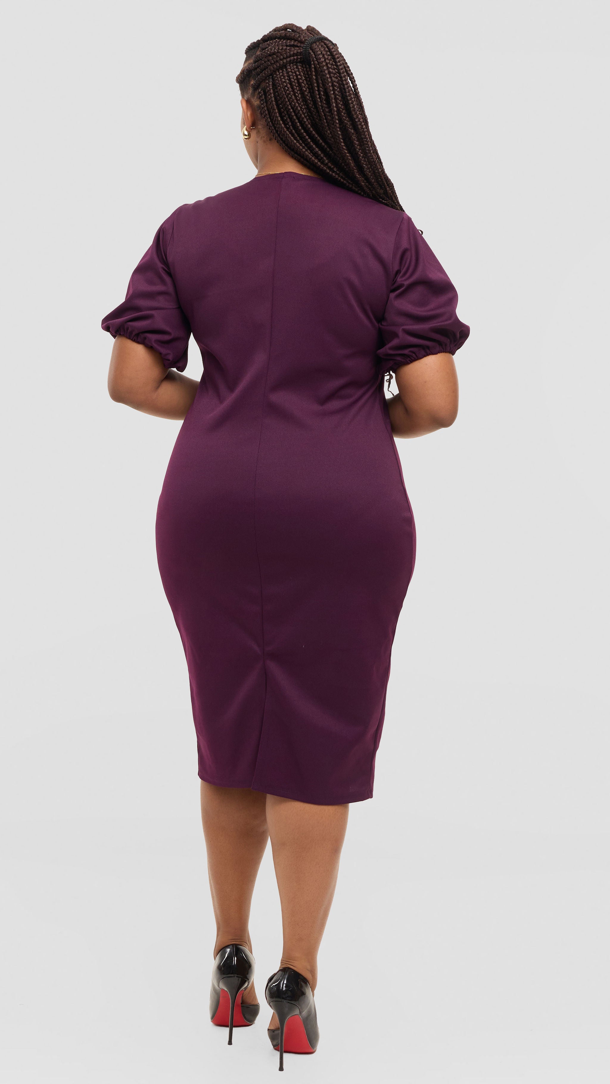 Missy Bodycon Dress - Darkpurple