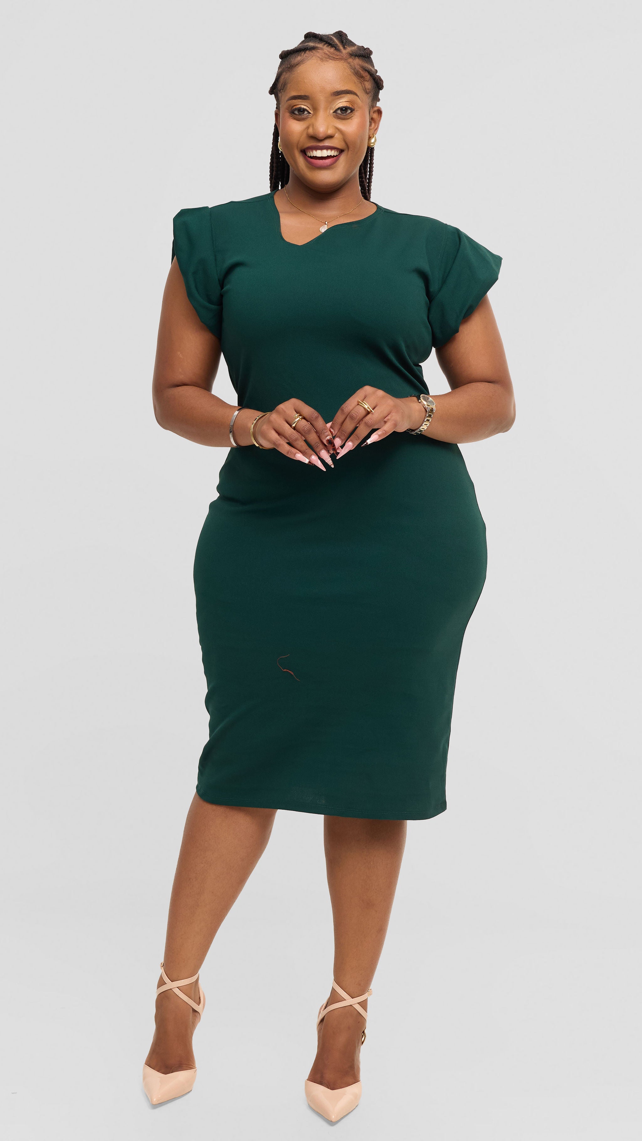 Mario Bodycon Dress - Green