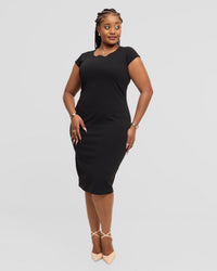 Shay Bodycon Dress - Black