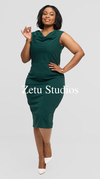 Morgan Bodycon Dress - Green