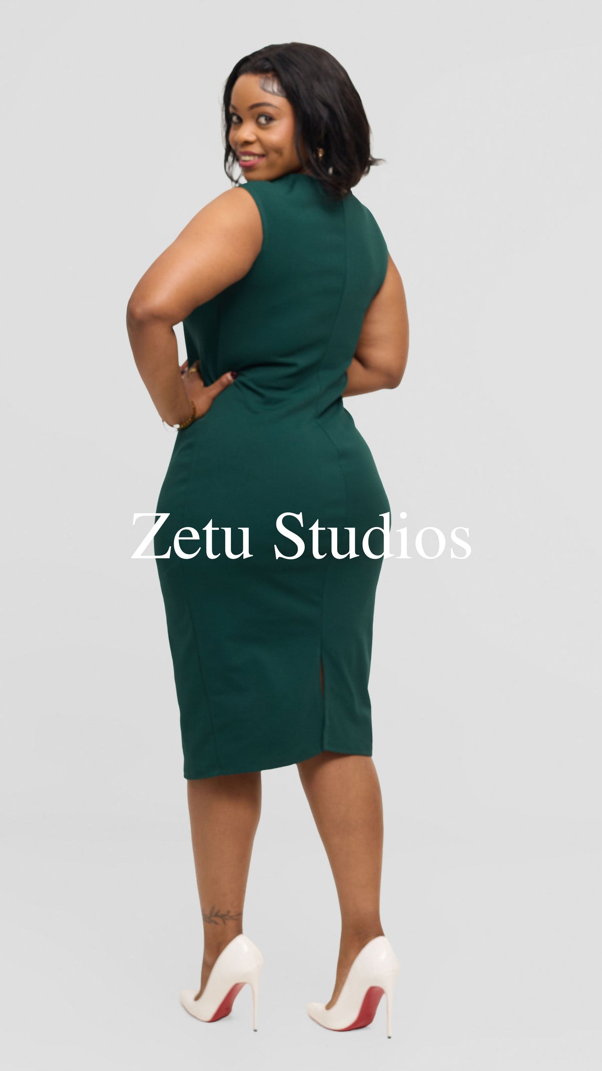 Morgan Bodycon Dress - Green